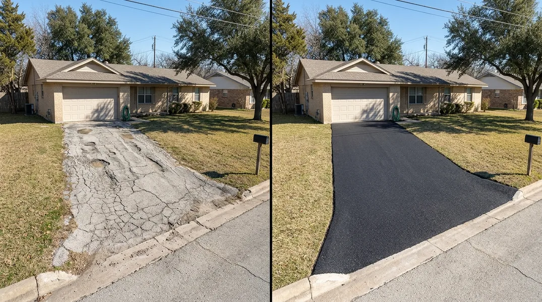 Result asphalt paving in Killeen - Killeen Asphalt Paving